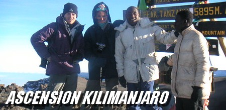 Ascension Kilimanjaro en Tanzanie