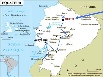 Itinéraire voyage Equateur