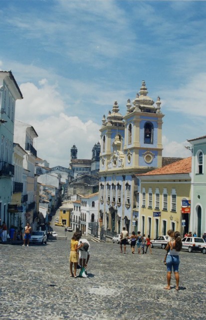 Quartier Pelourinho à Salvador de Bahia
