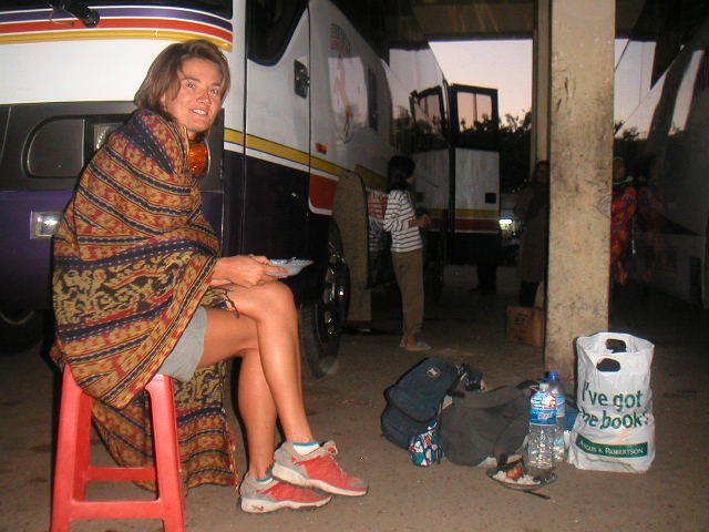 Estelle en Indonésie