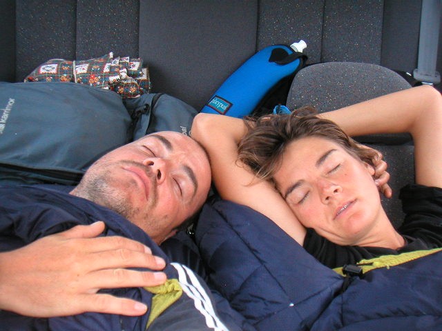 Nuit dans voiture en Tasmanie