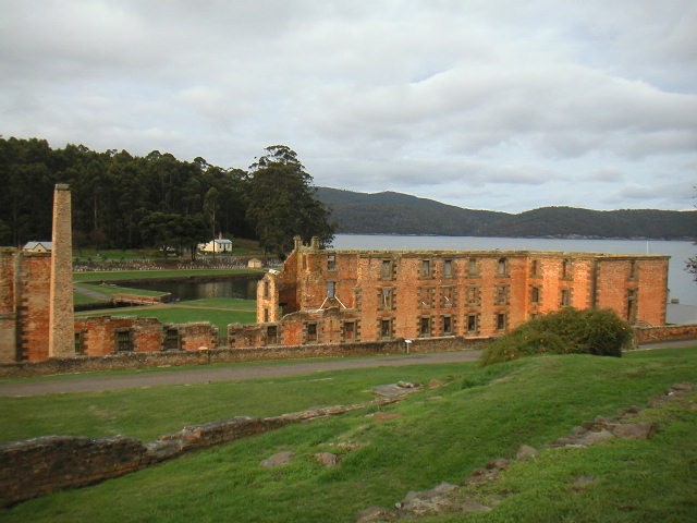 Les ruines du bagne de Port Arthur