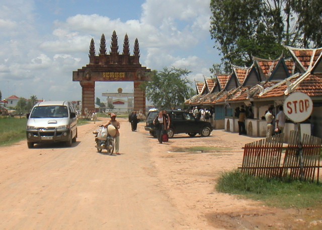 Poste frontière du Camobdge avec le Vietnam